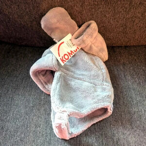 🎈3/$15🎈 New 6-12 months kombi grey fleece hat and mitts set
